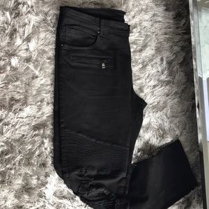 Never worn black Embellish jeans